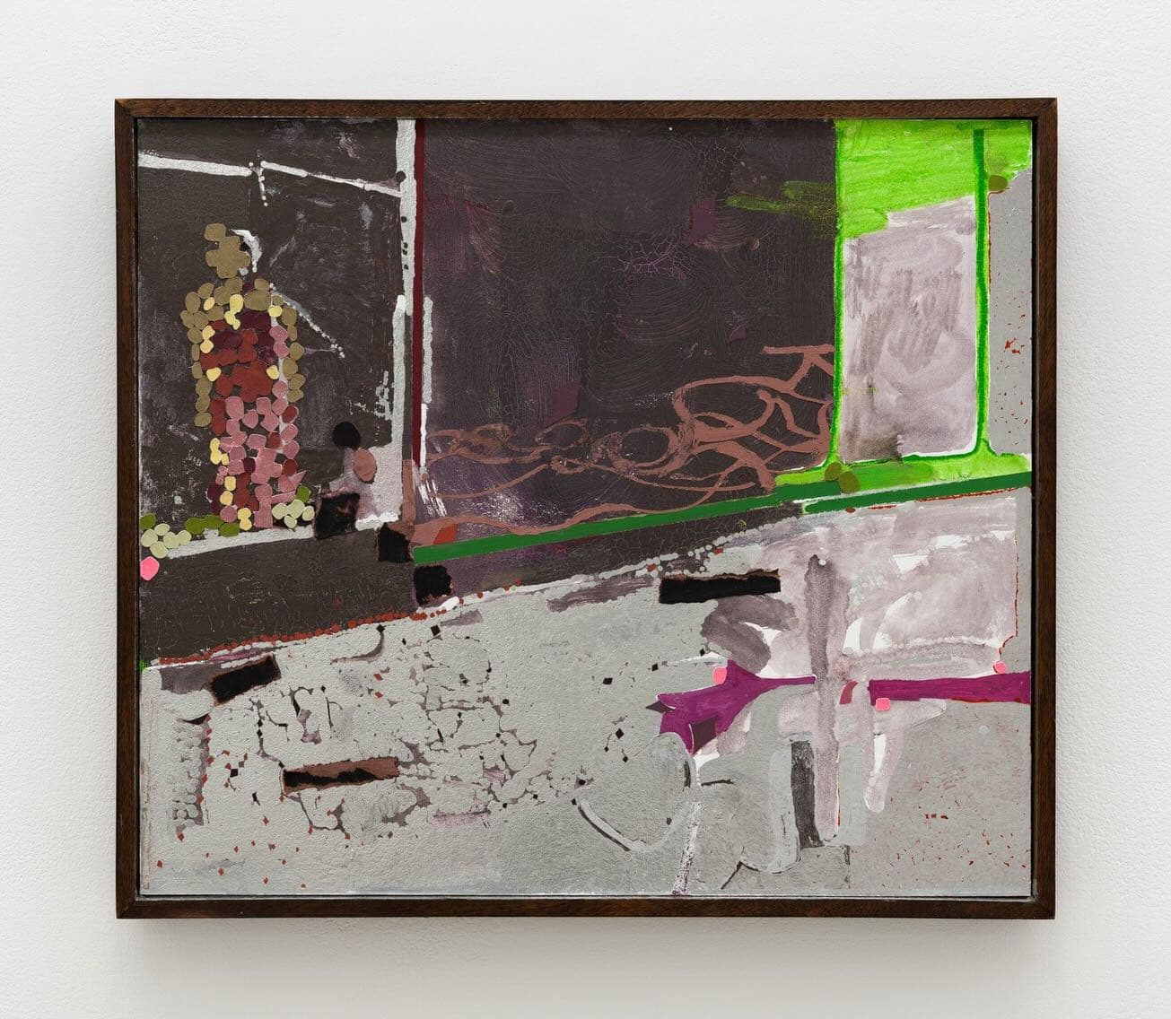 Framed painting by Molly Rose Lieberman
